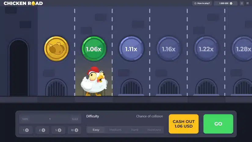 کس طرح کھیلنا ہے Chicken Cross.
